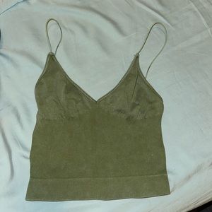 Free People olive bralette great condition xs/s